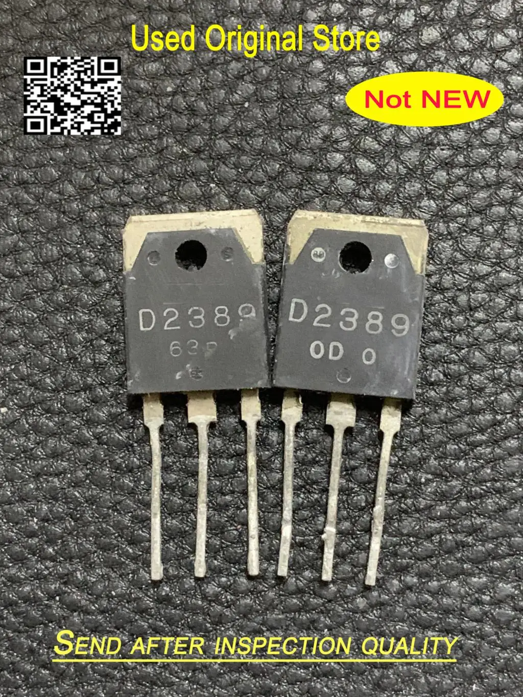 Used original 10pcs=5pair B1647 D2560 B1476 D2231 B1624 D2493 B1559 D2389 A1693 C4466 2SA1303 2SC3284 2SB1647 2SD2560 TO-3P