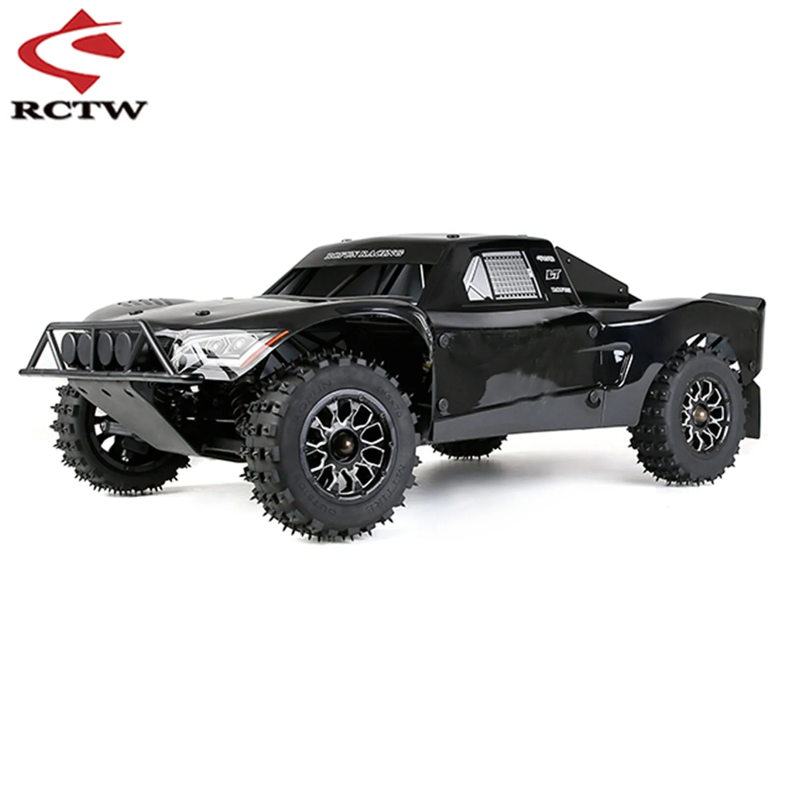 Front Rear Knobby Metal Wheel Nail Tire 4pc Size:185x70 for 1/5 Losi 5ive-t Rovan Lt Kingmotor X2 Fid Dtt Ql Truck Parts