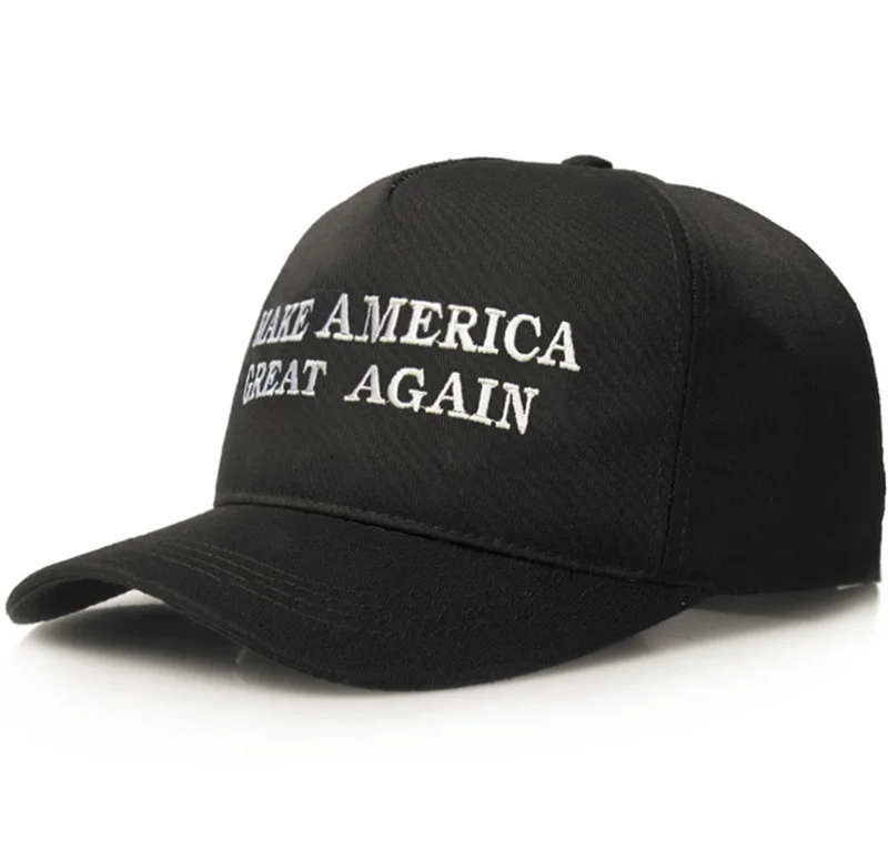 Hot Sale MAKE AMERICA GREAT AGAIN Red Peaked Baseball Cap Outdoor President Voting Hat for Men Women