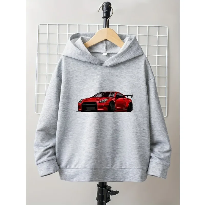 Hoodies Boys Christmas JESUS IS THE REASON FOR THE SEASON Letter Printed Cute Cozy Hoodies Warm And Stylish For Spring Fall Kids