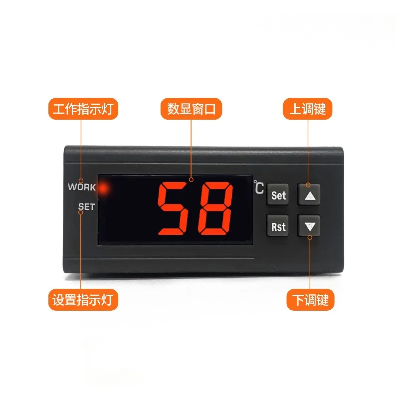 ZY-9030B Intelligent Digital Display RS485 Communication Protocol Thermostat