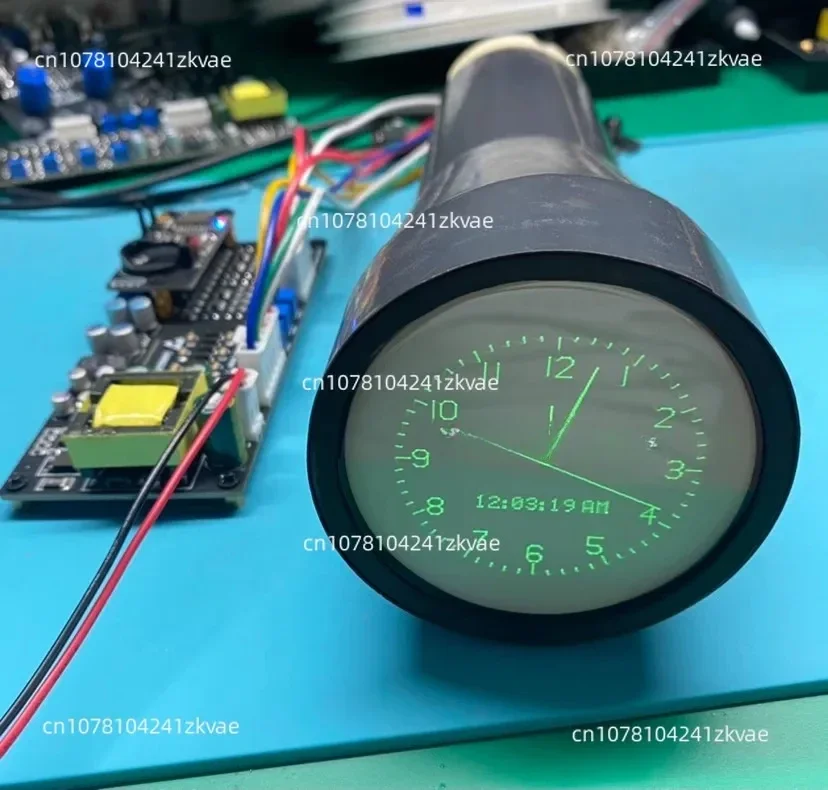 Oscillograph Tube Clock Controller