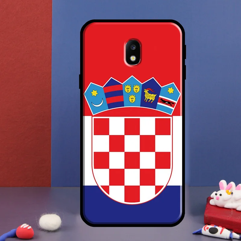 Croatia flag Case For Samsung Galaxy J3 J1 J5 J7 2016 A3 A5 2017 A7 A9 J8 J4 J6 A6 A8 Plus 2018 Coque