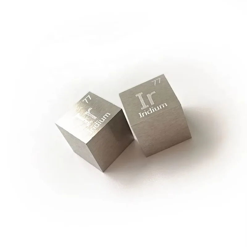 99.95% Iridium Metal Ingot Model Cube South Africa