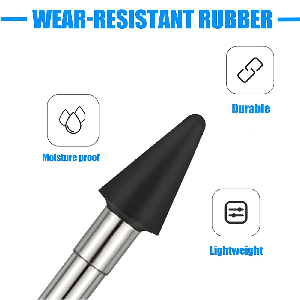 

2pcs Stylus Pen Tip Replacement 2.5cm Capacitive Stylus Nib Accessories High Sensitivity for Microsoft Surface Slim Pen 2