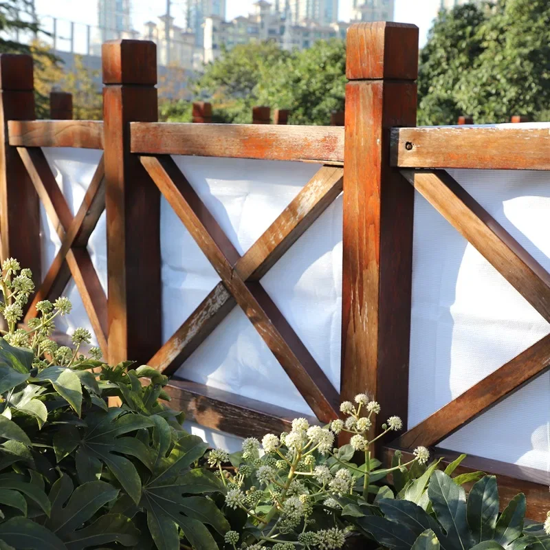 White HDPE Balcony Fence Privacy Screen Anti-UV Wind Protection Apartment Terrace Shelter Net Gazebo Mesh Privacy Net