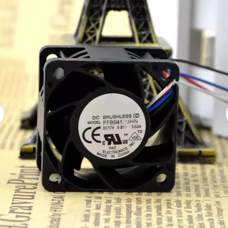 FFB0412UHN FFB0412VN-00 FFB0412SN-00 Cooling Fan 40*40*28mm 12V High-Speed Fan for 1U Server Power Supply FFB0412VN-00