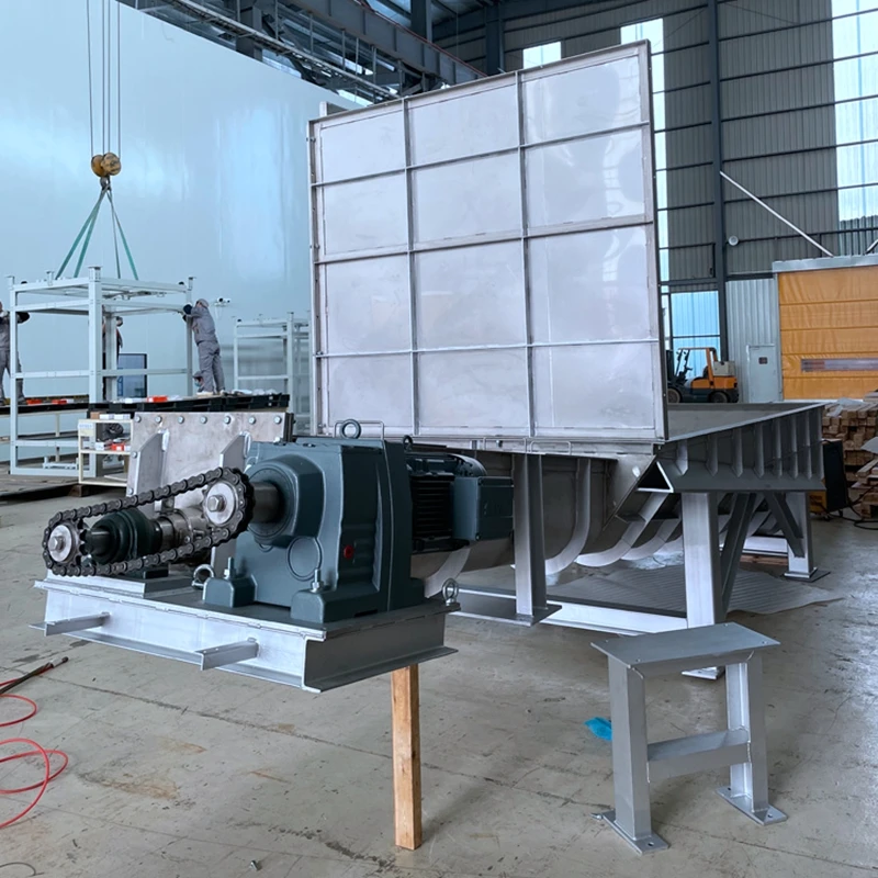 OEM Large Capacity Stainless Steel Inclined Sawdust Screw Conveyor