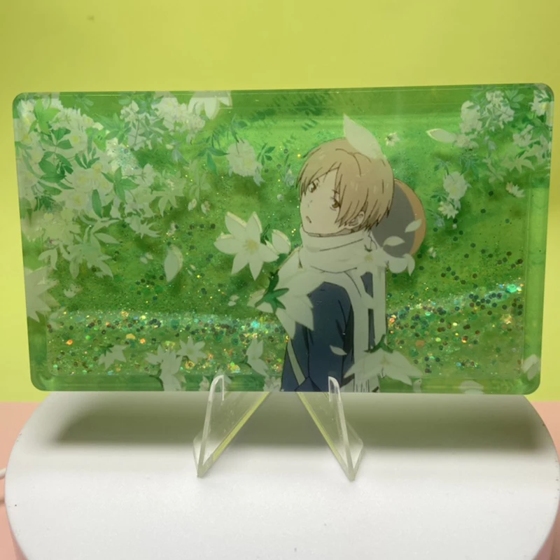 

Natsume Youjin account Account Anime Derivative Natsume Takashi Peripheral Quicksand Standing Plaque Ornament