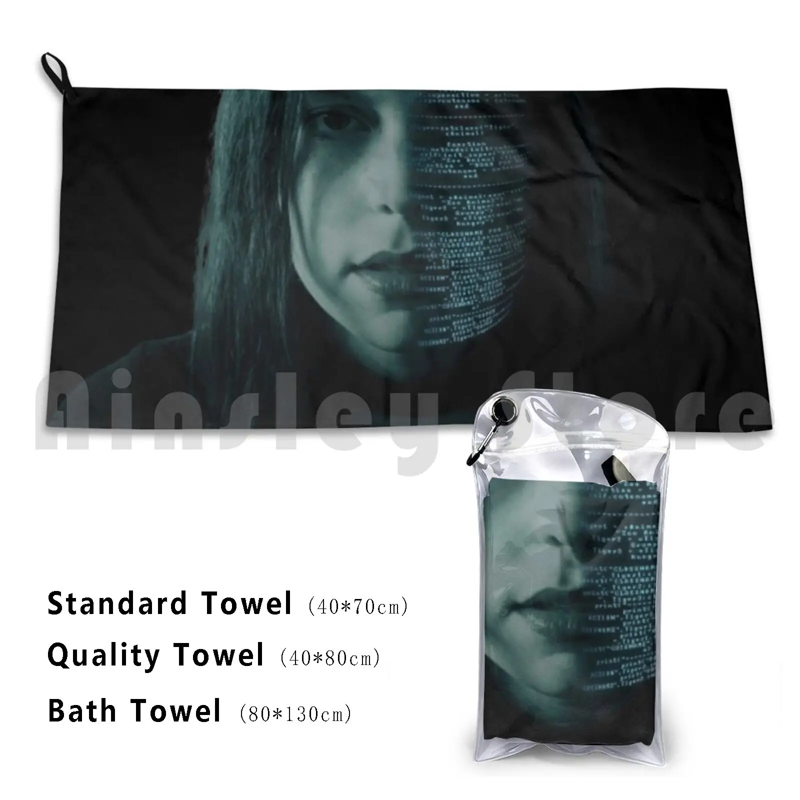 Codage Hack Custom Towel Bath Towel Codage Hack Get Tags Hack Hacker Code Computer Hacking Geek Linux Nerd