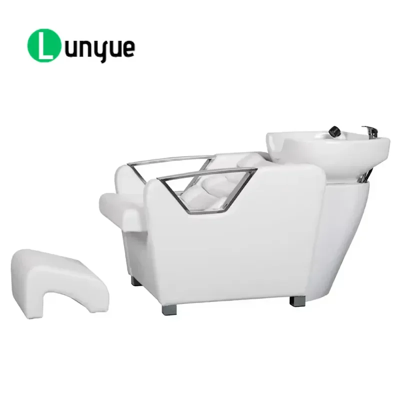 Modern Shampoo Bed Lay Down Furniture for Hair Washing Station Comfortable Reclining Chair Beauty Spa Equipment