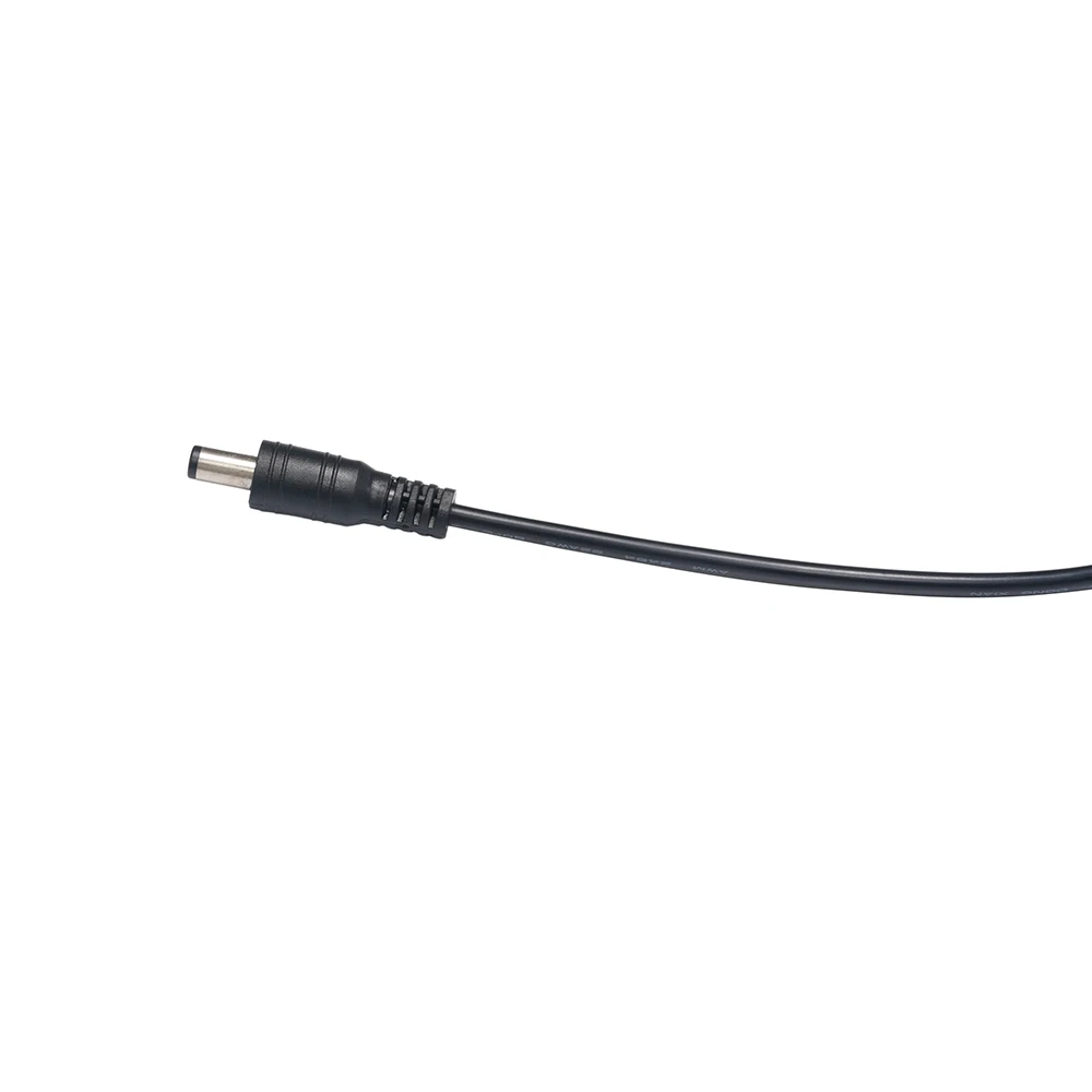 Black 15cm DC Cable 5.5 x 2.1mm DC Plug Jack Connector Wire Pigtail Male Female 5.5*2.1 Adapter for 5050 3528 LED Strip Light