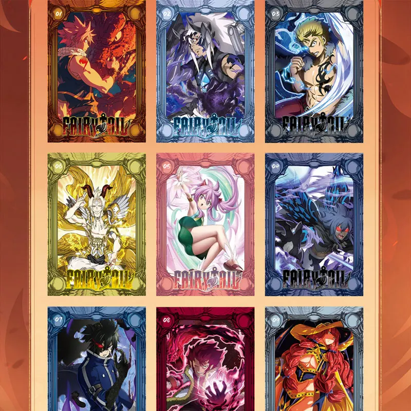 2024 Newest Kaluo Fairy Tail Collection Card Japanese Anime Booster Box Trading Card CCG TCG Hobbies Gift