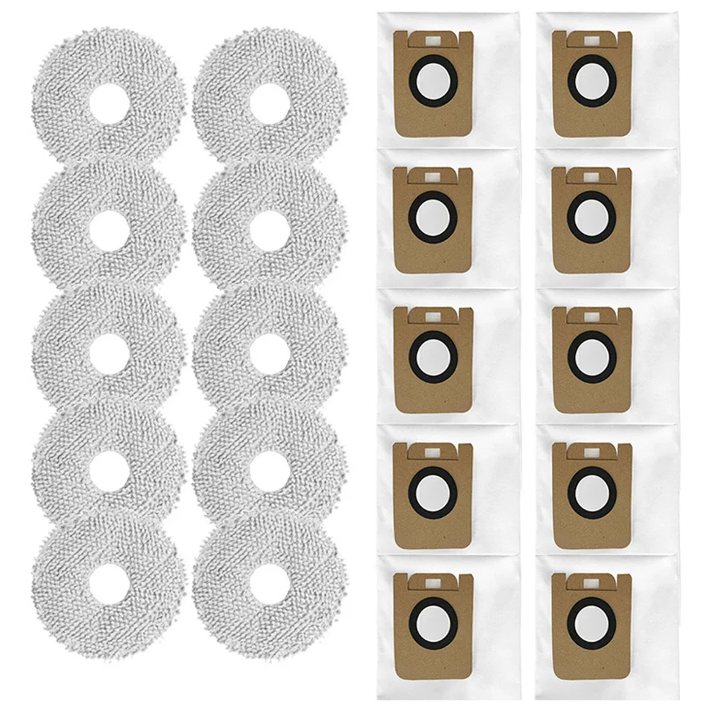 Wymienne worki na kurz ściereczka do mopa do akcesoriów do odkurzacza robota Bot L10S Ultra/S10/S10 Pro