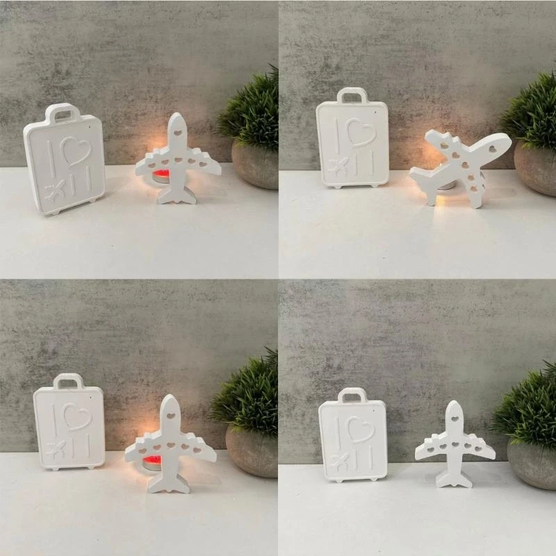 

Aircraft Silicone Mould Chocolate Fondant Cake Molds Candy Baking