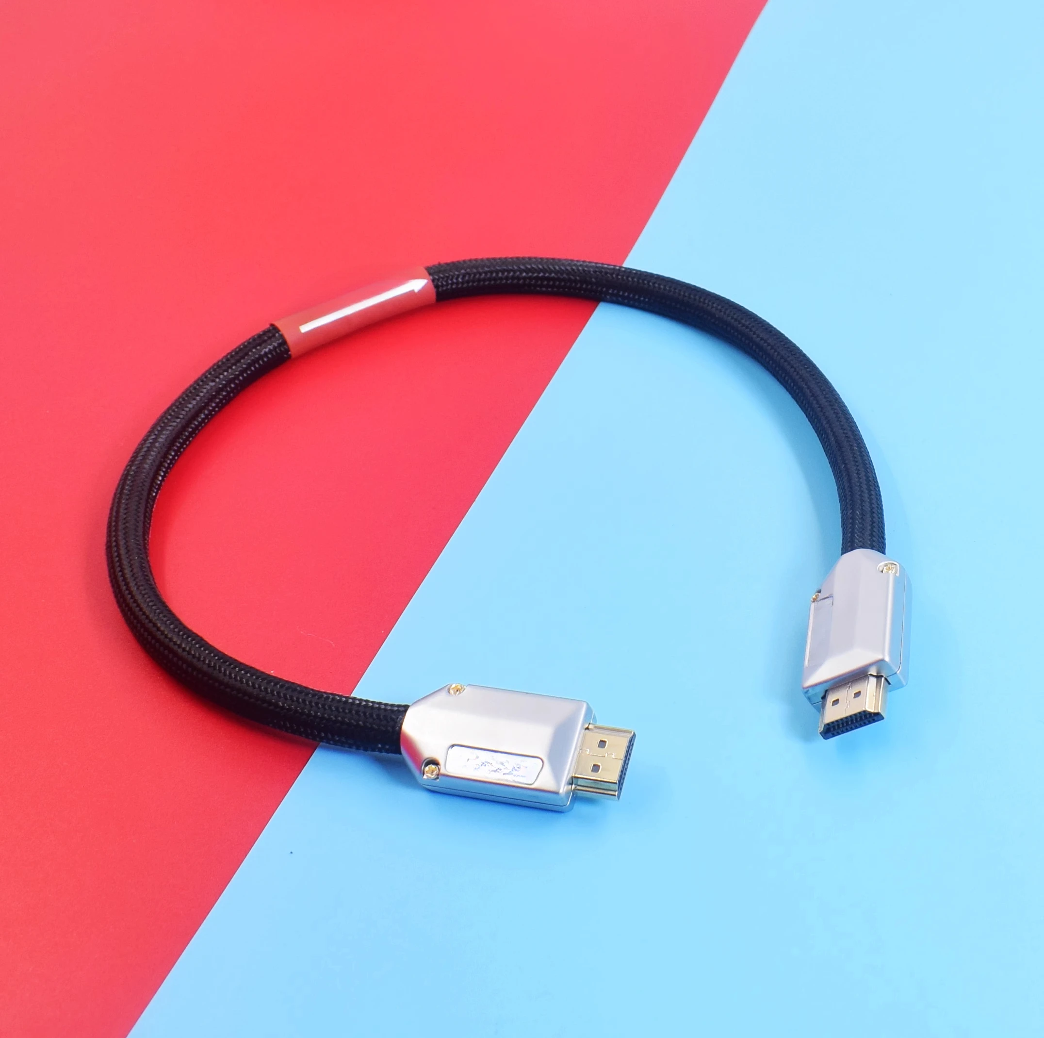 Das versilberte HiFi-HDMI-IIS-Kabel der Audiophile Qualität ist für den Anschluss Costa de Xiangsheng I2S-Signalkabel Audiokabel geeignet