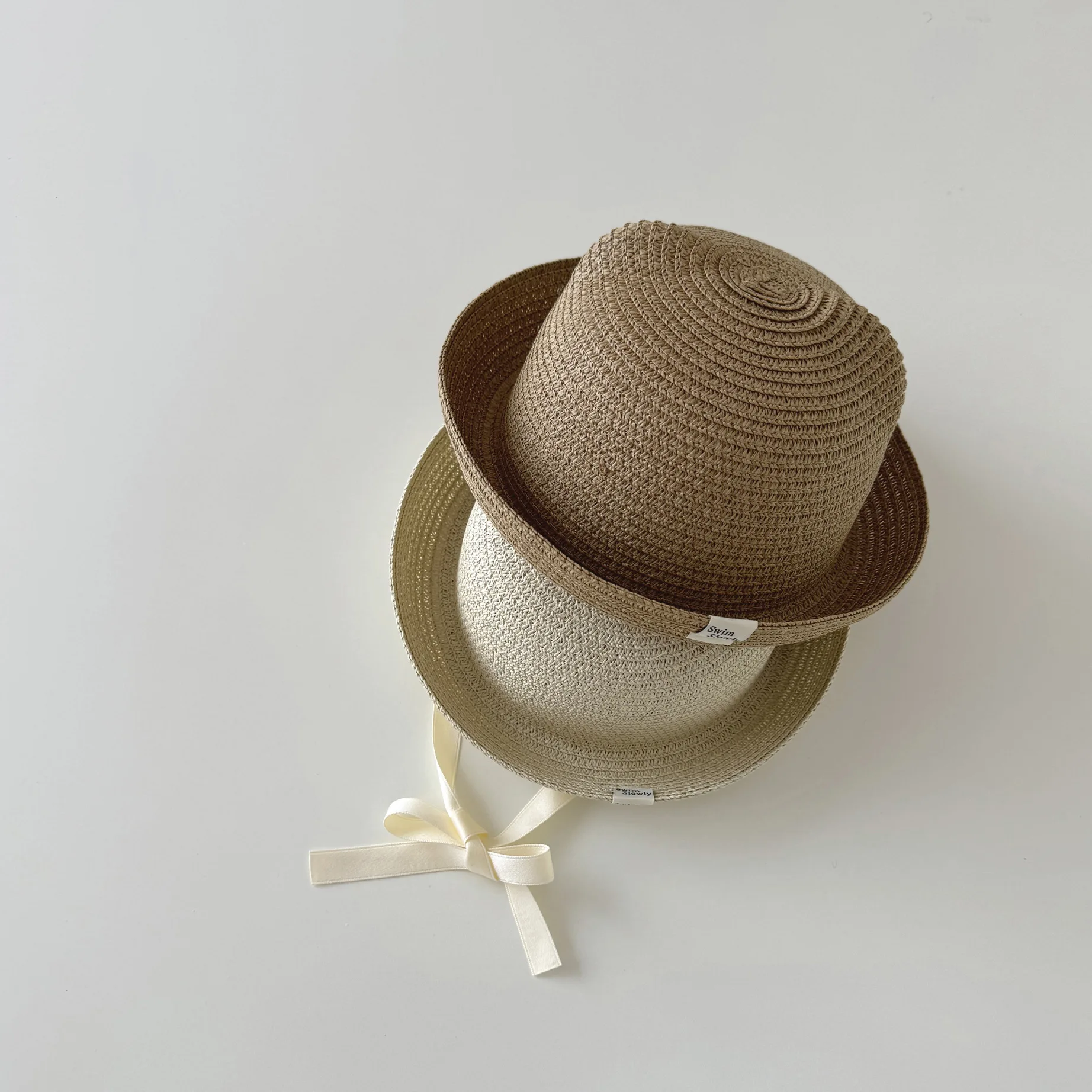 Children's Straw Hat Summer Boys' Sun Protection Straw Hat Fashion Baby Fisherman Hat Children Panama Caps