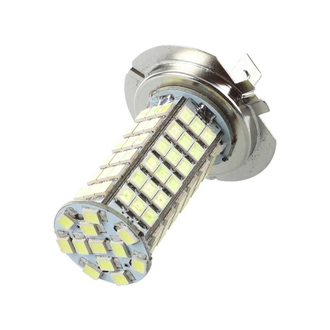 Bombilla LED para faro delantero de coche, lámpara blanca H7, 12V, 102 SMD, 1