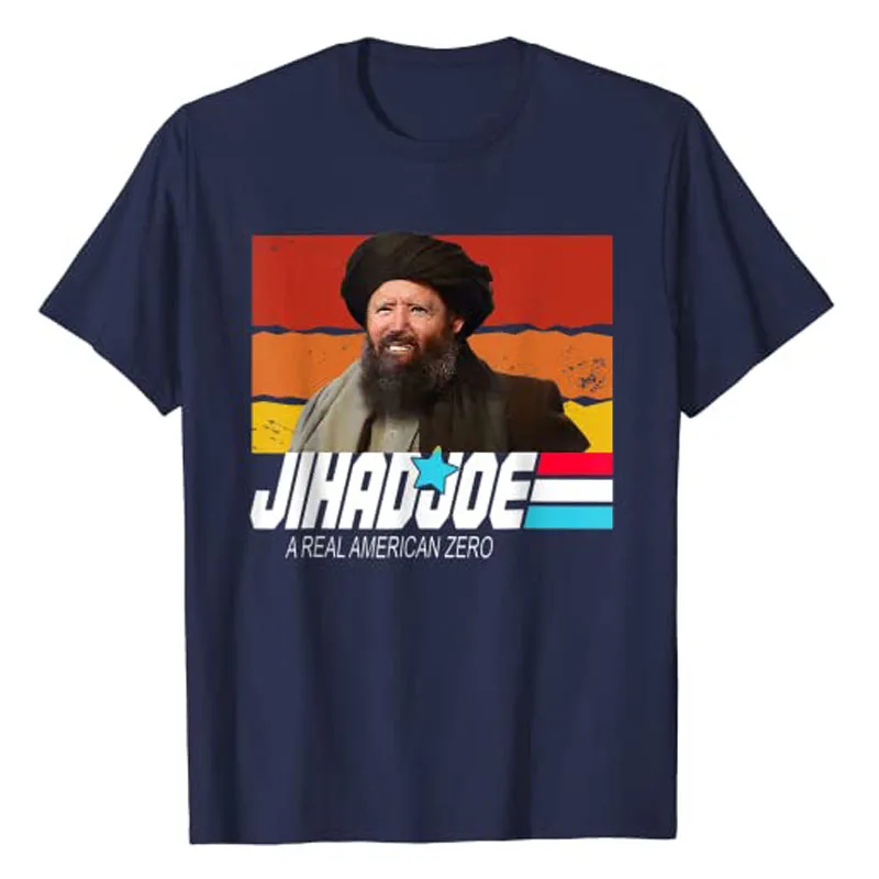 Ji.had Joe Funny Anti Biden A JihadJoe Real American Zero T-Shirt Pro Trump Fans Support Tee Tops