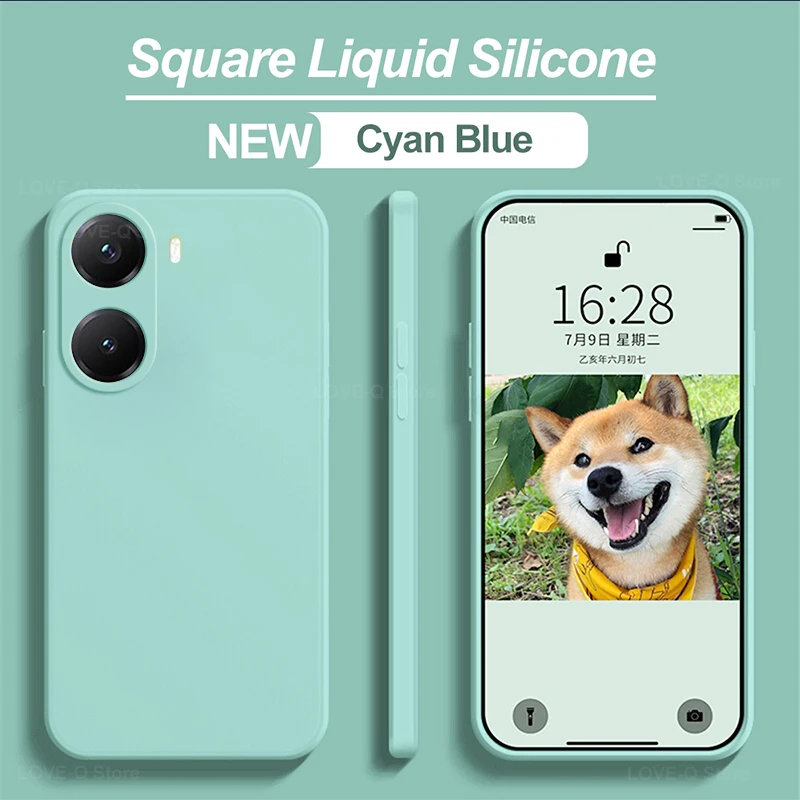 Poco X7 X8 Pro Max Hülle Flüssigsilikon Stoßfeste Handyhülle für Xiaomi Poco X7 X8 Pro X 7 Pro X7Pro Pocox7 Pro Weiche TPU-Abdeckung