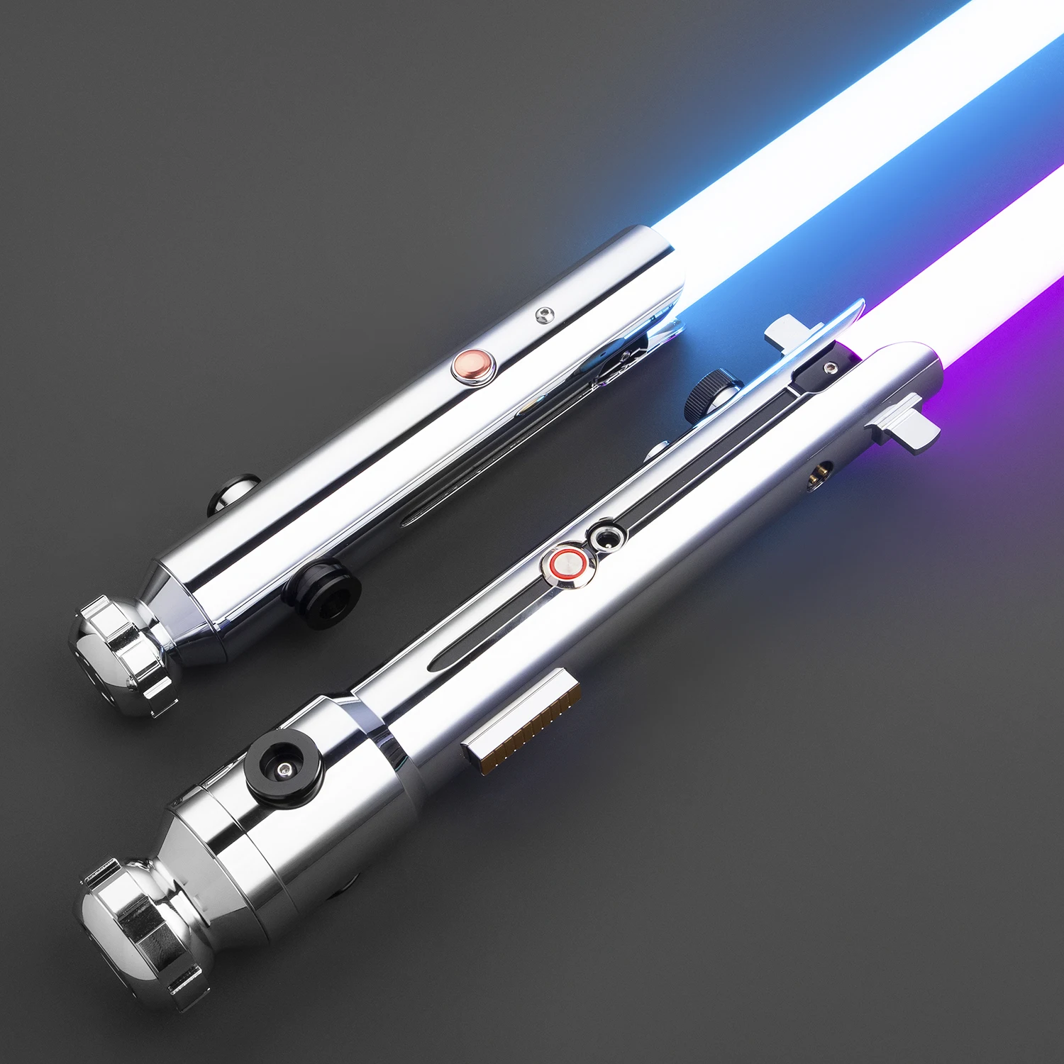 DamienSaber Ahsoka Lightsaber Xeno3.0 Pixel Heavy Dueling Sabers Metal Hilt Sensitive Smooth Swing Laser Sword with 34 Fonts