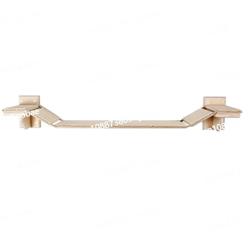 

Wall cat climbing frame wall mounted wood