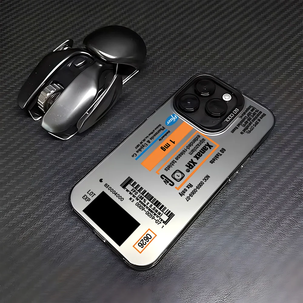 Kreative Alprazolams XR Heißer Telefon Fall Für Xiaomi Redmi 15 15C 14C 13C 12C 13 12 10 A1 A2 A3 A5 9T 9A K60 K40 4G 5G Zurück Abdeckung