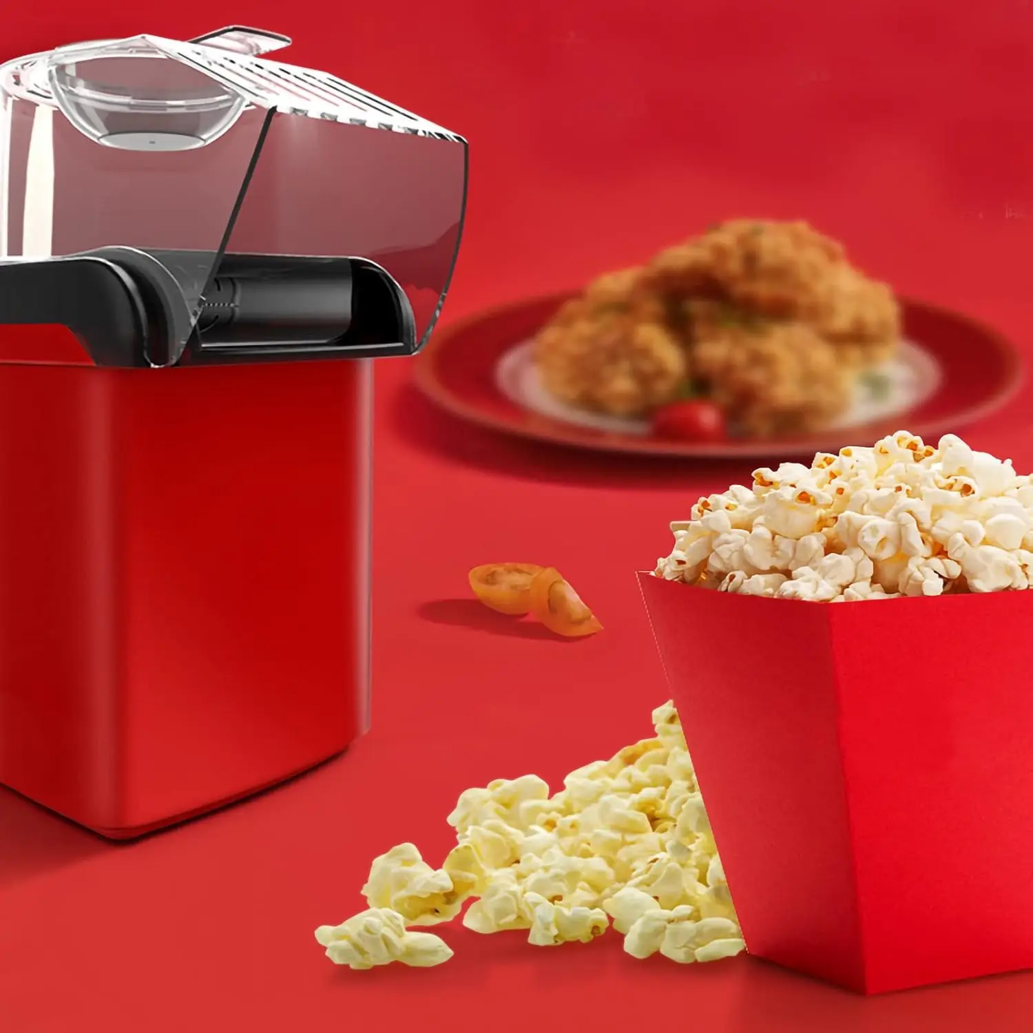 Hot Mini Air Popcorn Popcorn 3 Minutes Quick Make Healthy Oil-Free Smart Popcorn Gift Set Manufacturer Electric Oil-free