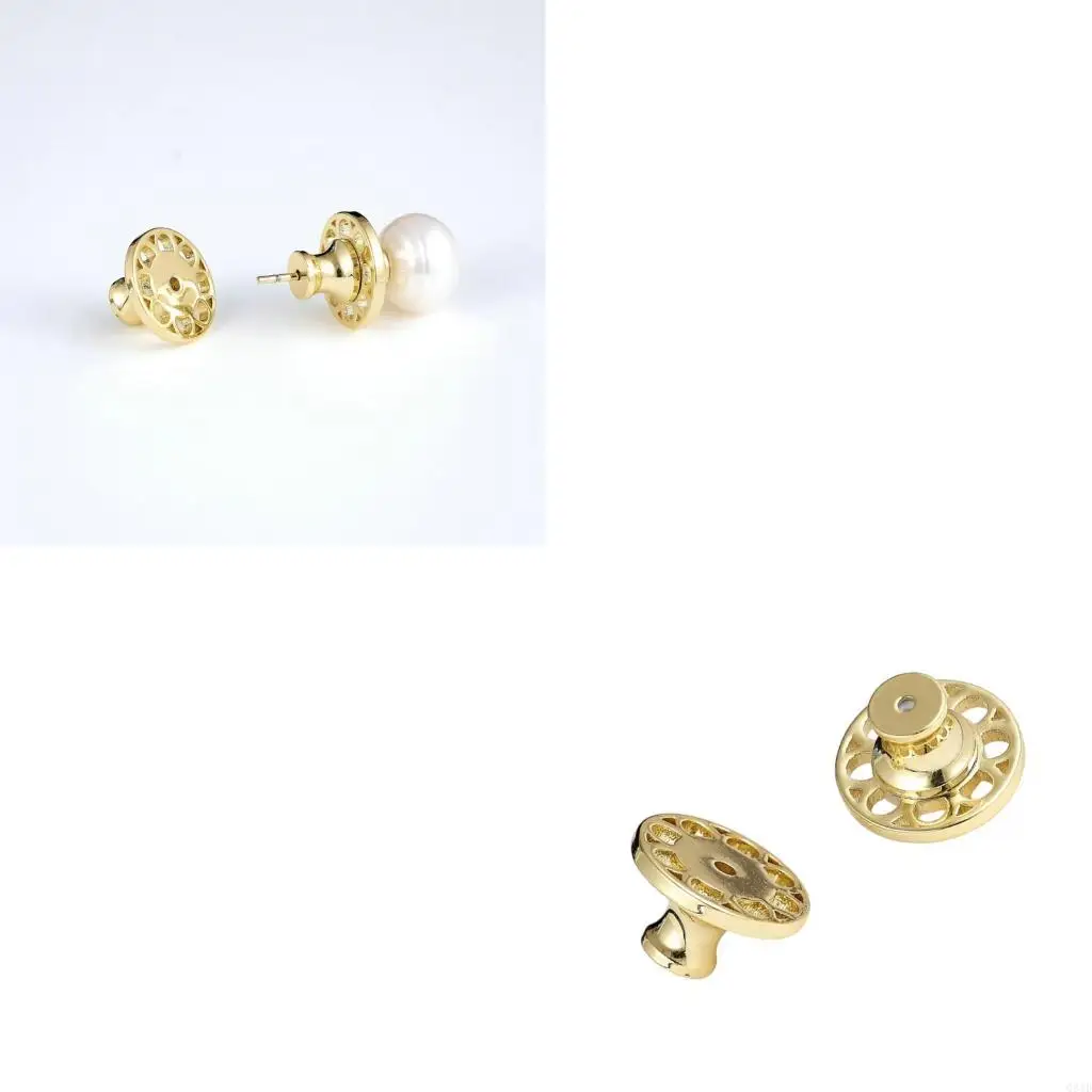 

Secure Earring Backs For Heavy Earrings Discreet Support Solution No Visible Hardware For Stylish Look