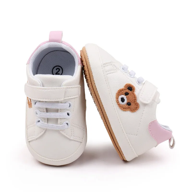 Baby Boys Girls Panda Sneakers Cute Soft Sole Prewalker Sneakers scarpe da passeggio Toddler First Walker