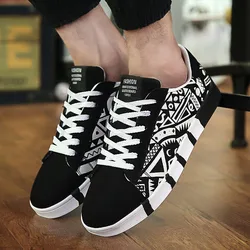 Lace-Up Colorfor Casual Fashion Canvas Shoes Sport Men'S Shoes Men'S Sneaker Men