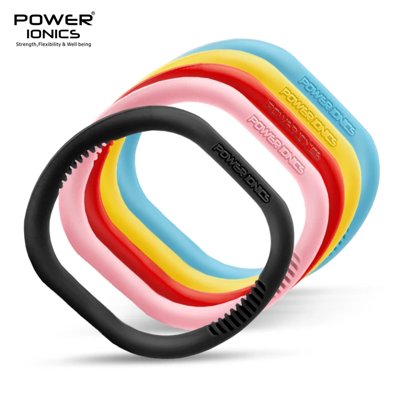 POWER IONICS 1PC Unisex 1000 Anions Titanium Germanium Sports Wristband Bracelet