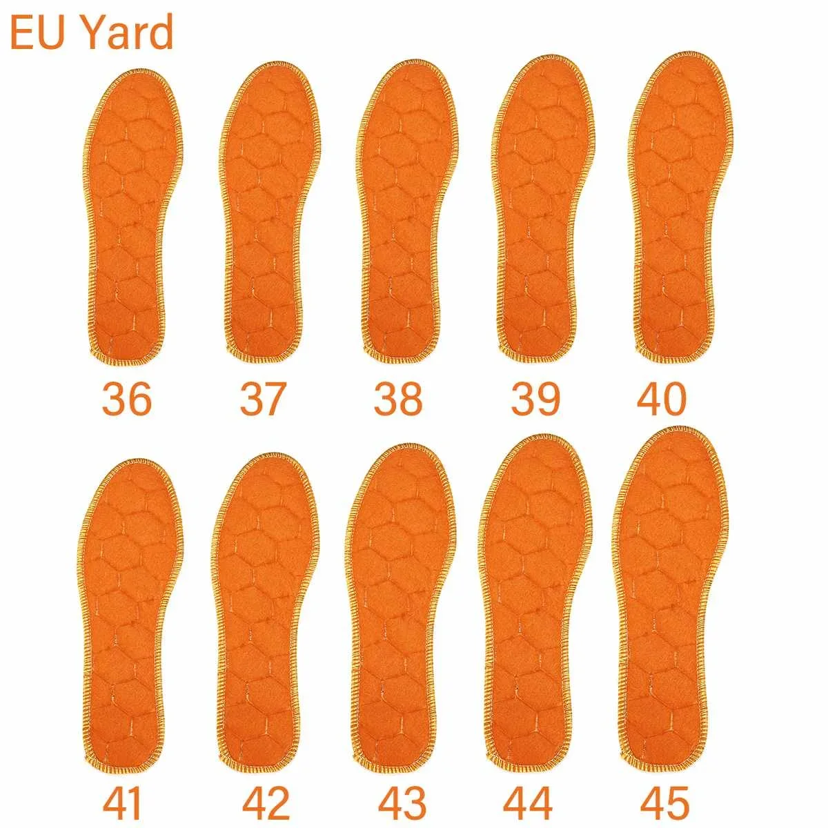 Plantillas térmicas cálidas para pies, zapatos de autocalentamiento para exteriores, botas, almohadilla interior, 36-45, Invierno