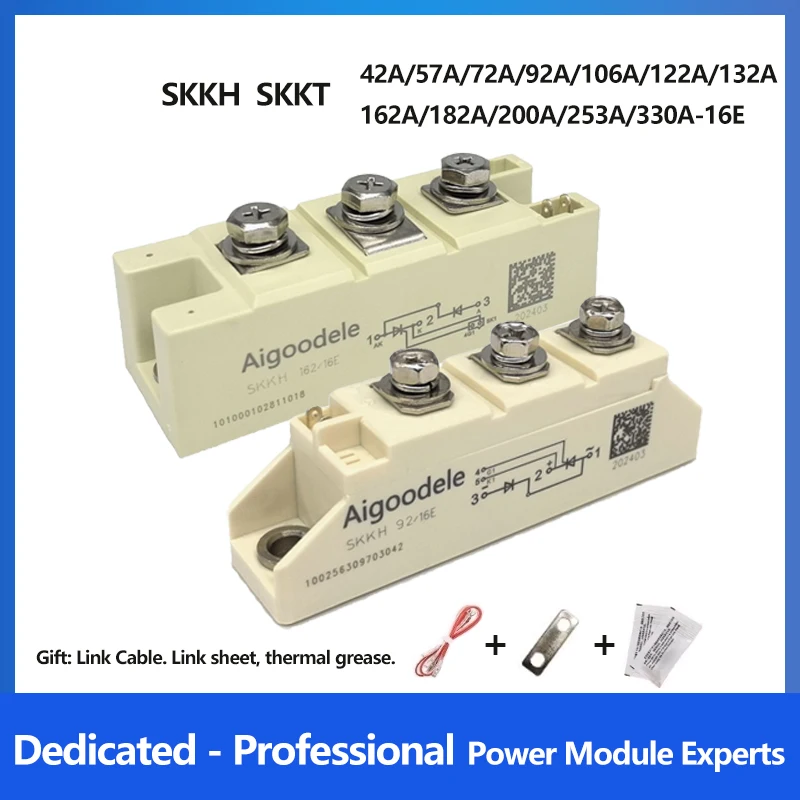 

НОВЫЙ SKKH 57/16E SKKT122/16E Тиристорный диодный модуль106A1600V IGBT 1,6KV SKKT SKKH42 57 72 92 106 122 132 162 182 200 253 330/16E