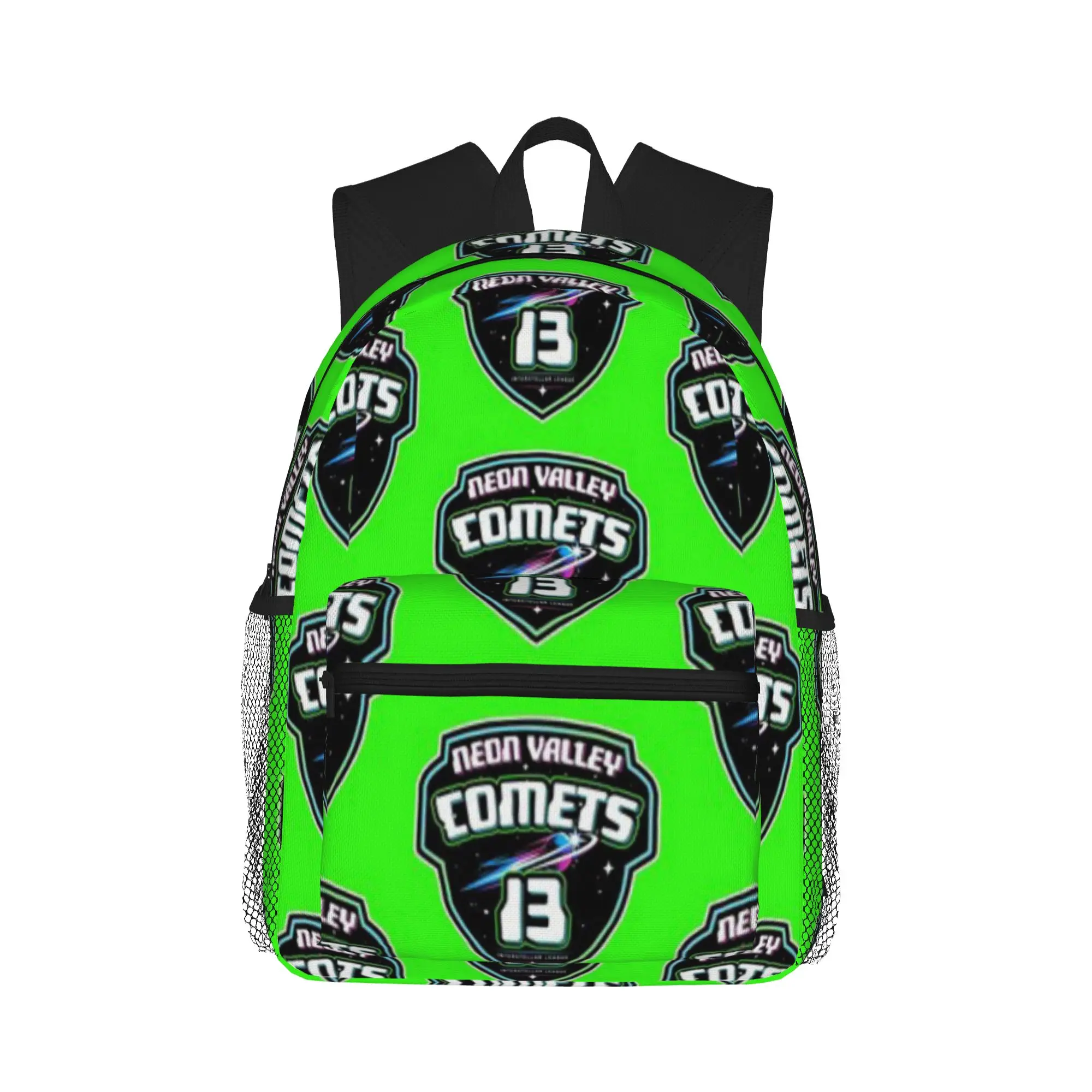 

Neon Valley Comets - 13 Casual Backpack for Students and Adults Bags