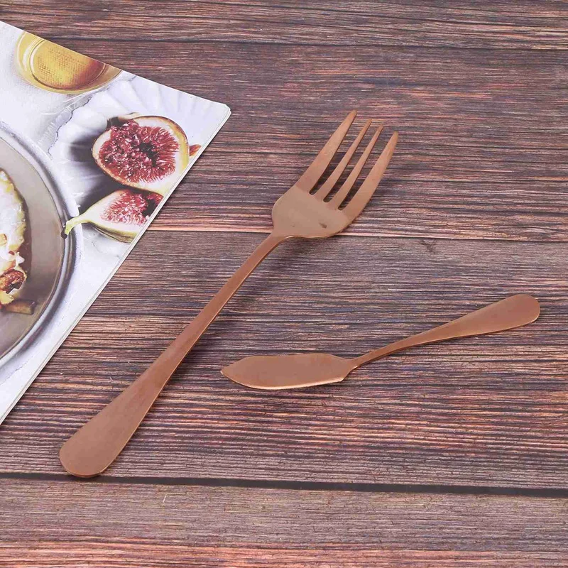 Сервировочные столовые приборы, набор столовых приборов из 6 предметов, набор столовых приборов, сервировочный набор, включает сервер для торта, сервировка с прорезями