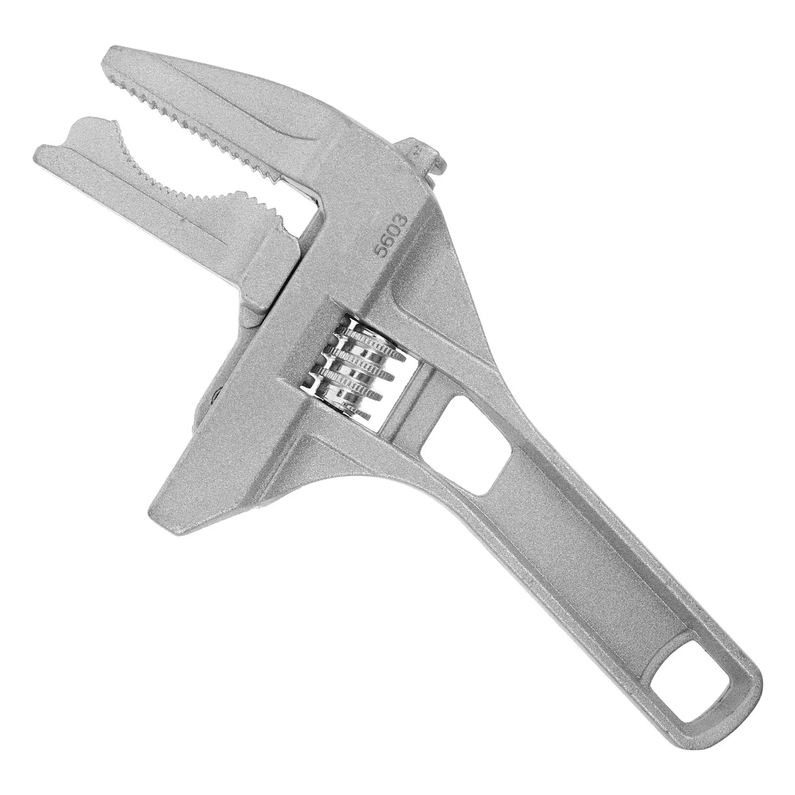 

Heavy Duty Plumbing Wrench Adjustable Short Handle Multi Functional Sink Faucet Repair Tool Bathroom Pipe Spanner Basin Drain