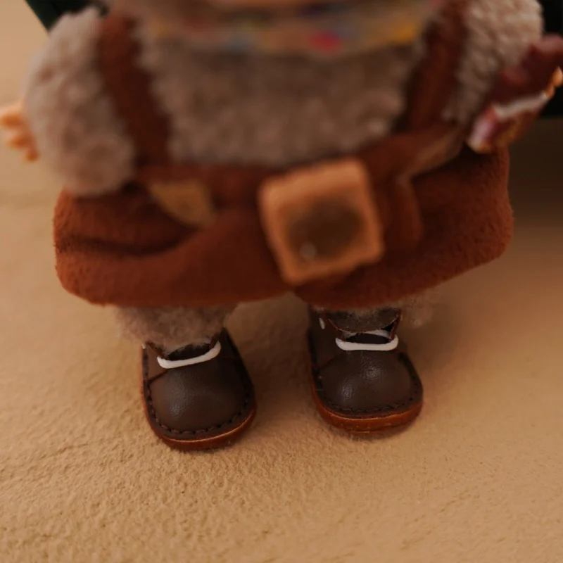 

Обувь для куклы BJD, ткань на шкиве, 17 см, хлопковая обувь для куклы, обувь для куклы, кожаная обувь 1/6 Cent, обувь ручной работы из коровьей кожи
