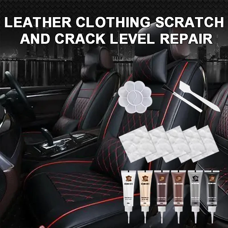 Multi Specification Popular Repair Pigment Damage Paste Leather Clothing Scratch Crack Level Repair Leather Seats Non Corrosive