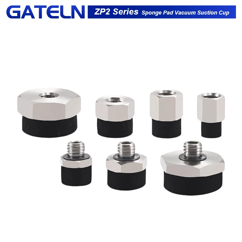 ZP2 series sponge vacuum pad, ZP2-T04S-A3, zp2-T06S-A5,ZP2-T08S-A5, ZP2-T10S-B5,A external thread connection, B internal thread