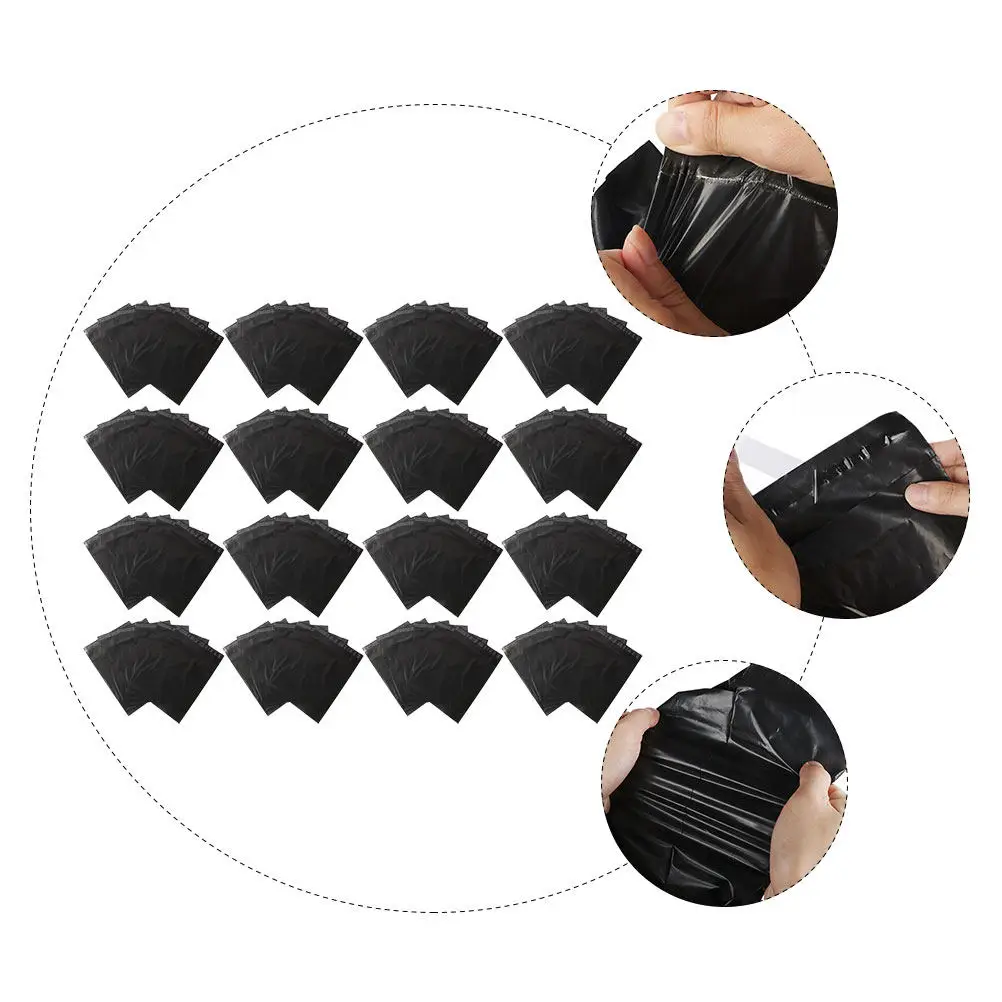 

100Pcs Thickened Waterproof Mailer Envelope Self Seal Shipping Bag for Books Documents Logistics Packing Rain Snow Protection