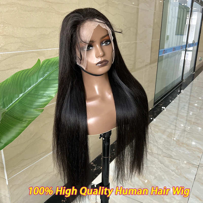 

Vietnamese Bone Straight 100% Human Hair 13x4 Transparent Lace Frontal Wigs 5x5 Lace Closure Wig PrePlucked Raw Human Hair Wigs