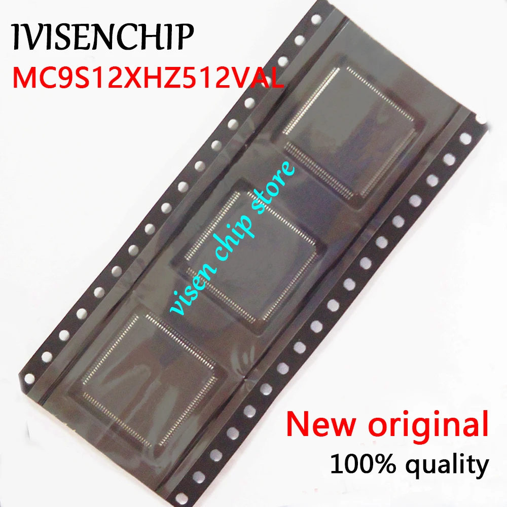 1piece MC9S12XHZ512VAL 1M80F QFP-112  chipset