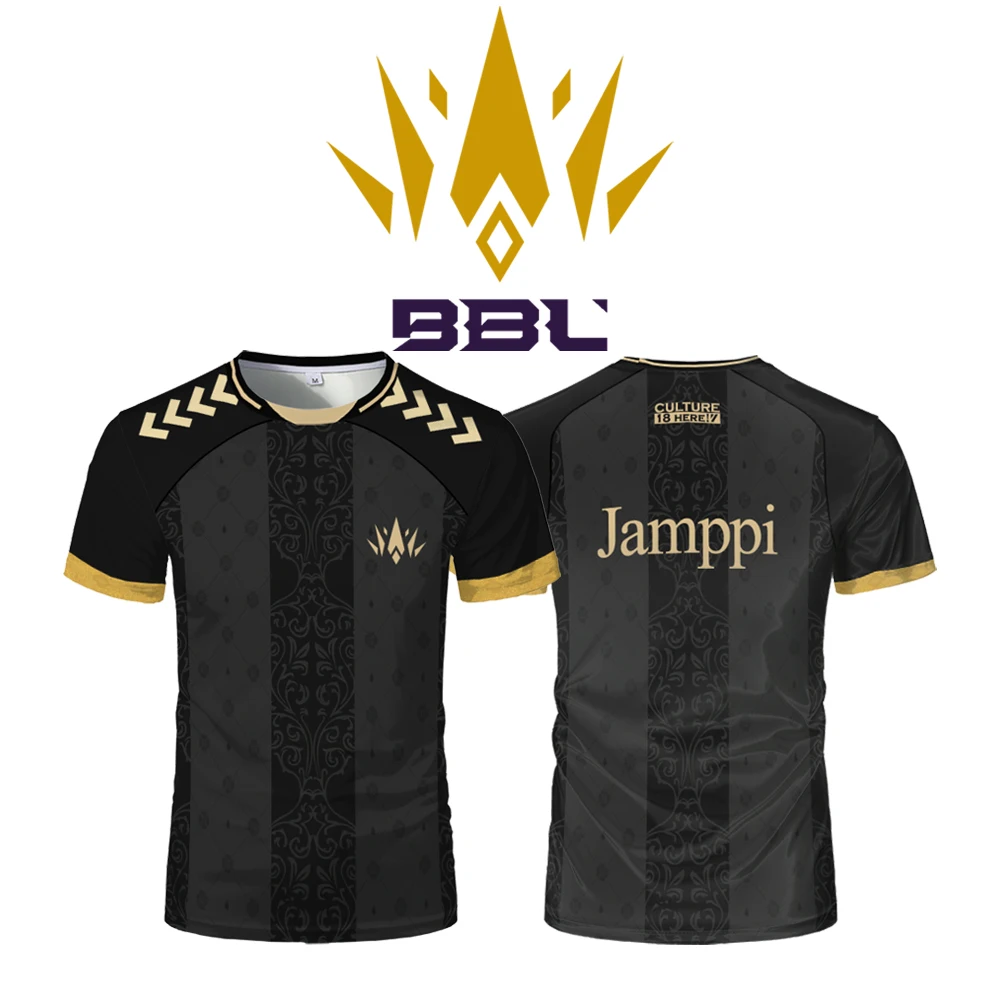 

Valorant Pro League BBL Esports Team Uniform Jersey VCT Jamppi Youth Breathable Training T-shirt Men And Women's Custom Tops