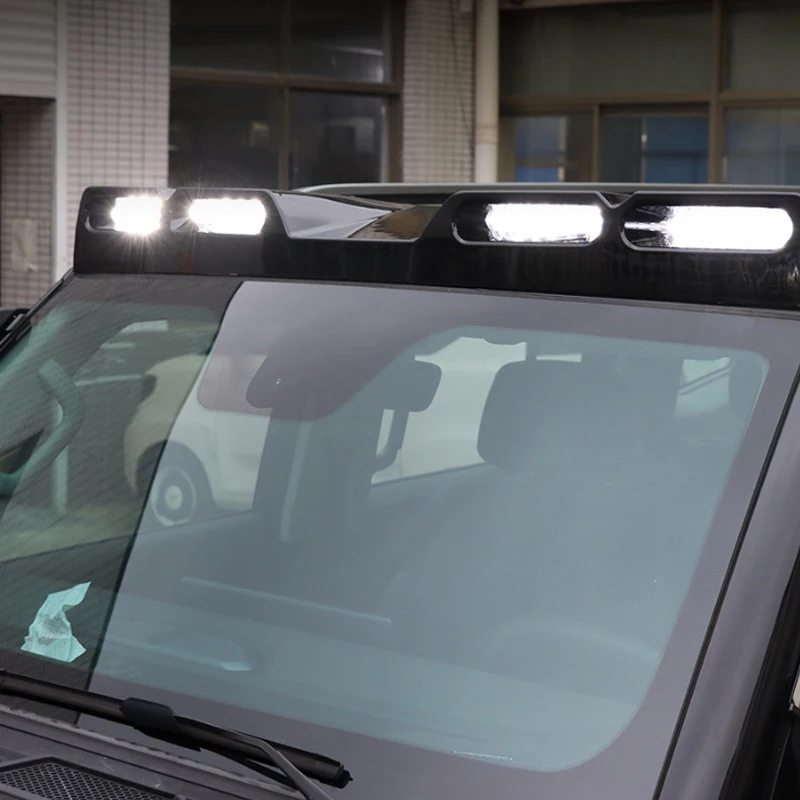 2025 Premium Defender-Inspired LED Roof Spotlight - High Brightness Off-Road Searchlight for Traveler T2 Accessories