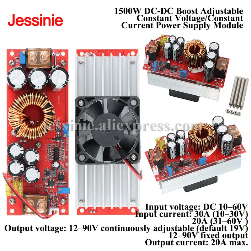 dc-dc-1500w-30a-voltage-step-up-converter-boost-cc-cv-power-supply-module-adjustable-constant-current-board-12-60v-to-12-90v