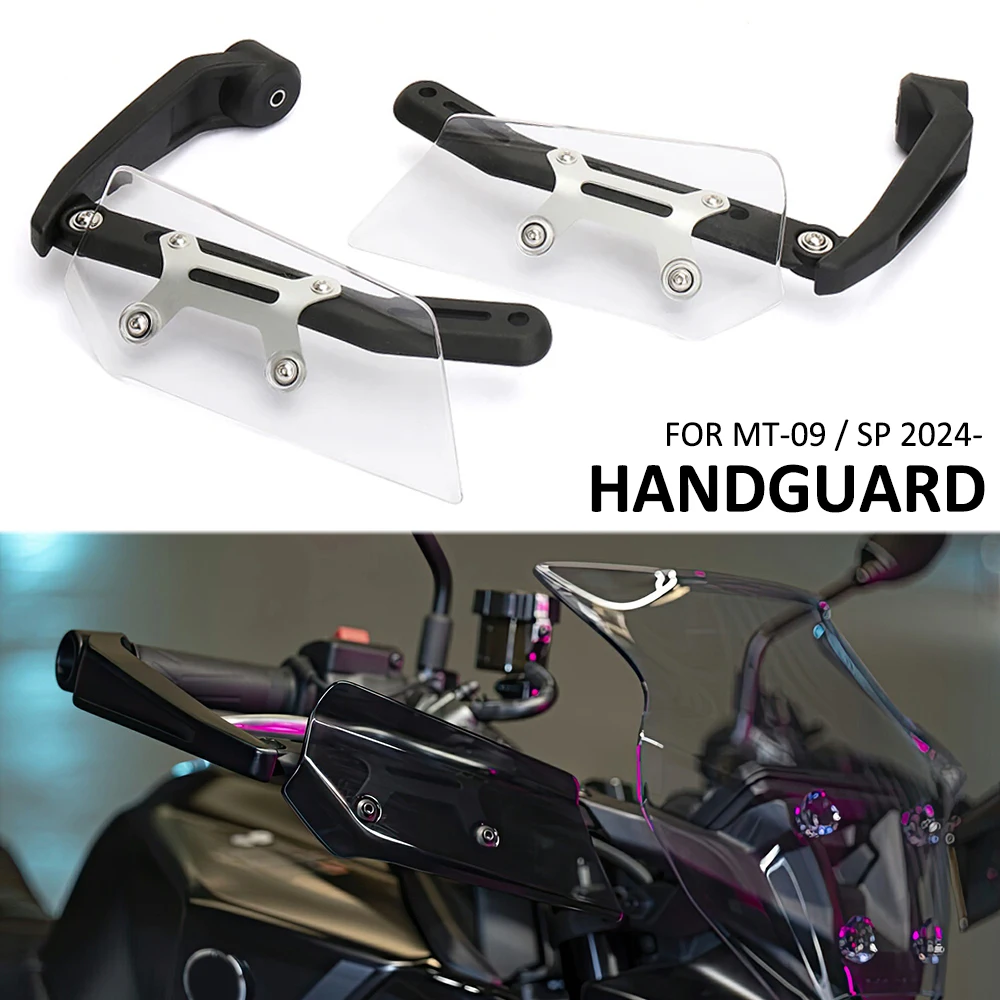 

Kit For YAMAHA MT09 MT 09 MT-09 SP 2024 Motorcycle Accessories Hand Guard Wind Deflector Handlebar Handguard Shield Protector
