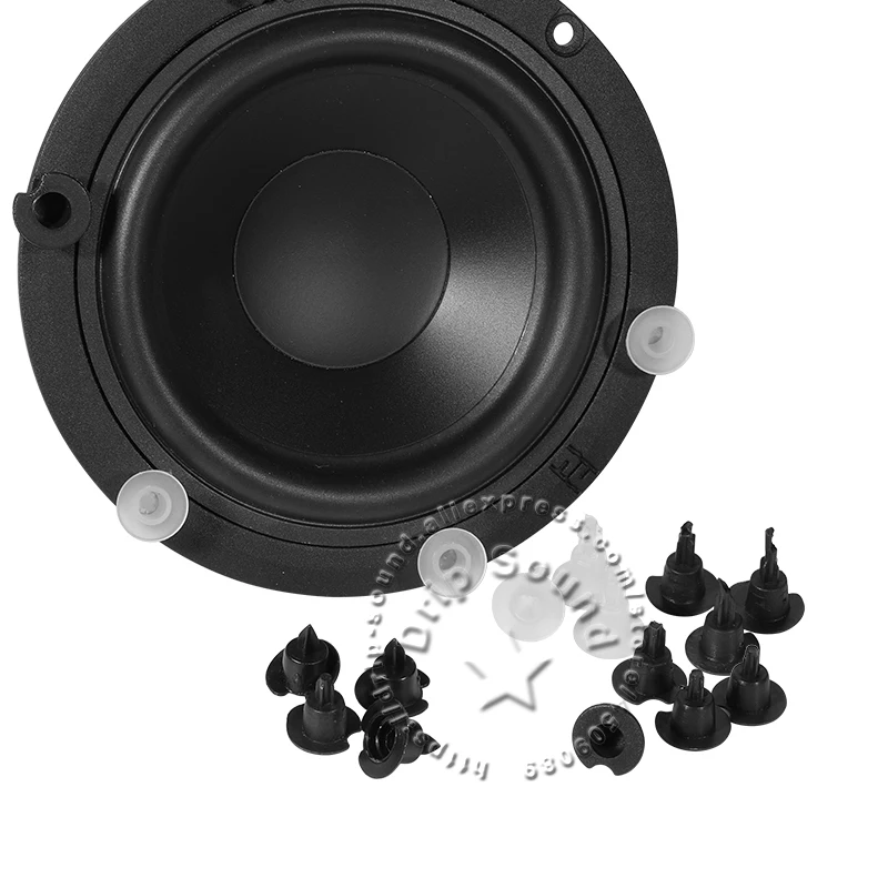 4 قطع من مكبر الصوت البلاستيكي يدعم مكبر الصوت وحماية التعبئة والتغليف ومكبر الصوت والجسيمات الثابتة