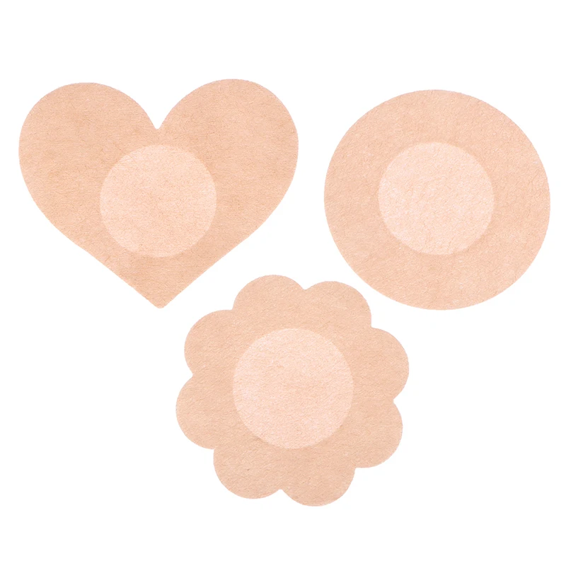 20Pcs Chest Stickers Women's Invisible Breast Lift Tape Overlays on Bra Nipple Stickers Adhesive Bra Nipple Covers Accessories