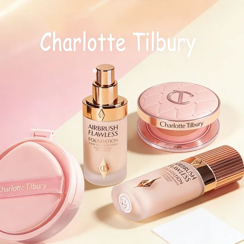 

Кушон-основа Charlotte Tilbury Shimmer Makeup Air Cushion: легкий, увлажняющий, стойкий, придает сияние и придает коже объем.